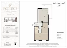 3 pokoje, apartament 67,56 m², piętro 3, oferta nr 4B.27, Podlesie, Gliwice, Szobiszowice, ul. Tarnogórska 86