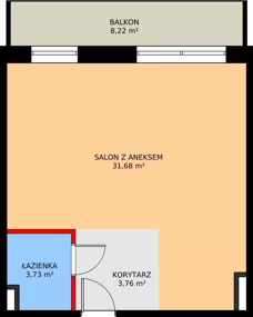 4 pokoje, mieszkanie 91,83 m², piętro 2, oferta nr J/2/20, Natura Park, Łódź, Widzew, Dolina Łódki, ul. Listopadowa