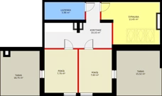 4 pokoje, mieszkanie 83,68 m², piętro 2, oferta nr J/2/24, Natura Park, Łódź, Widzew, Dolina Łódki, ul. Listopadowa