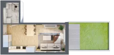 1 pokój, mieszkanie 26,92 m², piętro 3, oferta nr 74, Apartamenty Horizon II etap, Radom, Akademickie, ul. Kazimierza Pułaskiego / Akademicka