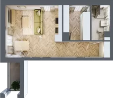 2 pokoje, mieszkanie 36,85 m², parter, oferta nr 1, Alta Novum, Bydgoszcz, Stary Fordon, ul. Altanowa 22