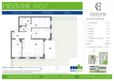 4 pokoje, mieszkanie 82,33 m², piętro 2, oferta nr B.2.3, Crocus Hill, Szczecin, Śródmieście, Śródmieście Północ, ul. Jerzego Janosika 2, 2A, 3, 3A