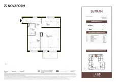 3 pokoje, mieszkanie 65,58 m², piętro 3, oferta nr B2.D.3.1, Svaran, Swarzędz, ul. Wrzesińska