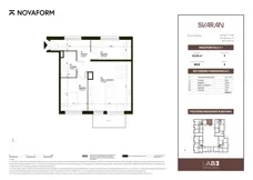 3 pokoje, mieszkanie 65,58 m², piętro 4, oferta nr B2.D.4.1, Svaran, Swarzędz, ul. Wrzesińska