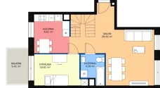 4 pokoje, mieszkanie 97,07 m², piętro 4, oferta nr M97, Ultra Marina, Ełk, Jeziorna, ul. bp. Edwarda Samsela 3