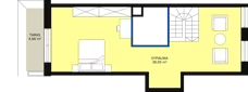 1 pokój, mieszkanie 81,88 m², piętro 4, oferta nr M44, Ultra Marina, Ełk, Jeziorna, ul. bp. Edwarda Samsela 3