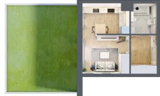 1 pokój, mieszkanie 29,11 m², parter, oferta nr D39, Warszawska 222, Mińsk Mazowiecki, ul. Warszawska 222