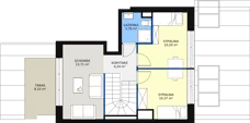 4 pokoje, apartament 118,90 m², piętro 4, oferta nr E.2.4.01, Aroma Park Lofty, Warszawa, Białołęka, Henryków, ul. Dziatwy