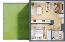 2 pokoje, mieszkanie 46,43 m², parter, oferta nr BC0002, Talarowa Park, Warszawa, Białołęka, Tarchomin, ul. Talarowa