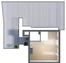 2 pokoje, mieszkanie 75,64 m², piętro 3, oferta nr CA0304, Talarowa Park, Warszawa, Białołęka, Tarchomin, ul. Talarowa