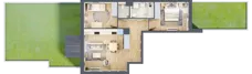 3 pokoje, mieszkanie 57,45 m², parter, oferta nr DC0002, Talarowa Park II, Warszawa, Białołęka, Tarchomin, ul. Talarowa