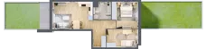 3 pokoje, mieszkanie 52,97 m², parter, oferta nr DB0005, Talarowa Park II, Warszawa, Białołęka, Tarchomin, ul. Talarowa