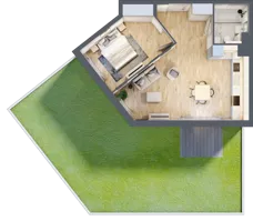 2 pokoje, mieszkanie 47,70 m², parter, oferta nr DC0004, Talarowa Park II, Warszawa, Białołęka, Tarchomin, ul. Talarowa