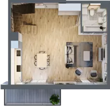 2 pokoje, mieszkanie 89,96 m², piętro 3, oferta nr DB0303, Talarowa Park II, Warszawa, Białołęka, Tarchomin, ul. Talarowa