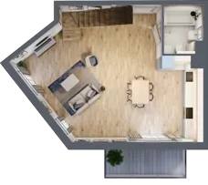 2 pokoje, mieszkanie 89,41 m², piętro 3, oferta nr DC0304, Talarowa Park II, Warszawa, Białołęka, Tarchomin, ul. Talarowa