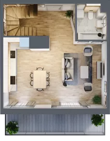 2 pokoje, mieszkanie 73,76 m², piętro 3, oferta nr EA0303, Talarowa Park II, Warszawa, Białołęka, Tarchomin, ul. Talarowa