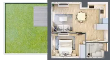 2 pokoje, mieszkanie 36,50 m², piętro 2, oferta nr DC0201, Talarowa Park II, Warszawa, Białołęka, Tarchomin, ul. Talarowa