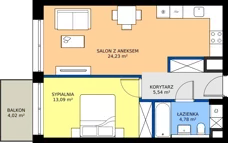 2 pokoje, apartament 47,63 m², piętro 4, oferta nr 25, Taczaka 5, Poznań, Stare Miasto, Stare Miasto, ul. Stanisława Taczaka 5