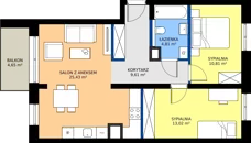 3 pokoje, apartament 63,30 m², piętro 3, oferta nr 43, Taczaka 5, Poznań, Stare Miasto, Stare Miasto, ul. Stanisława Taczaka 5
