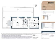 3 pokoje, apartament 69,78 m², piętro 1, oferta nr 5, CLASSY Świętojańska, Piaseczno, ul. Świętojańska 22D