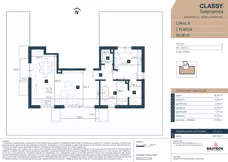 2 pokoje, apartament 65,90 m², piętro 3, oferta nr 9, CLASSY Świętojańska, Piaseczno, ul. Świętojańska 22D