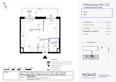 1 pokój, mieszkanie 39,09 m², piętro 6, oferta nr 06.C.53, Nowa Pabianicka, Wrocław, Krzyki-Partynice, Krzyki, ul. Pabianicka 25