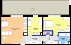3 pokoje, mieszkanie 76,95 m², piętro 1, oferta nr B.1.9, ELEWATOR. Mieszkania&Lofty - mieszkania, Wrocław, Kleczków, Psie Pole, Rychtalska/Zakładowa