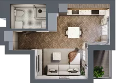 1 pokój, mieszkanie 28,00 m², piętro 4, oferta nr A.115, Modena II, Poznań, Jeżyce, ul. Jackowskiego/Kraszewskiego