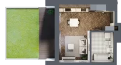 1 pokój, mieszkanie 29,75 m², parter, oferta nr A.146, Modena II, Poznań, Jeżyce, ul. Jackowskiego/Kraszewskiego