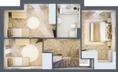 Dom 99,07 m², oferta nr 2E.2, Wawer Park, Warszawa, Wawer, Aleksandrów, ul. Zagórzańska 52