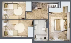 Dom 92,34 m², oferta nr 3D.1, Wawer Park, Warszawa, Wawer, Aleksandrów, ul. Zagórzańska 52