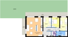 4 pokoje, mieszkanie 93,11 m², parter, oferta nr 43, InPark, Łódź, Bałuty, ul. Emilii Plater / ul. Górnicza