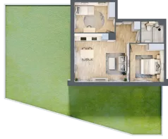 3 pokoje, mieszkanie 59,26 m², parter, oferta nr D.1.3, Silva Straszyn, Straszyn, ul. Boczna/Starogardzka