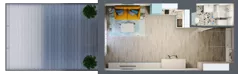 1 pokój, mieszkanie 29,82 m², piętro 1, oferta nr F.A.18, Pruszcz Park - bud. F , Pruszcz Gdański, ul. Arctowskiego 