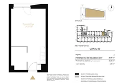 1 pokój, lokal inwestycyjny 27,07 m², piętro 2, oferta nr A.50, Cystersów 19, Kraków, Grzegórzki, ul. Cystersów 19