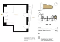 1 pokój, lokal inwestycyjny 35,31 m², piętro 7, oferta nr A.169, Cystersów 19, Kraków, Grzegórzki, ul. Cystersów 19