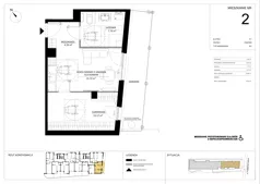 1 pokój, mieszkanie 40,89 m², parter, oferta nr A.2, Imperial SILO, Kraków, Dębniki, Ruczaj, ul. Kobierzyńska