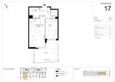 2 pokoje, mieszkanie 45,12 m², piętro 2, oferta nr A.38, Imperial SILO, Kraków, Dębniki, Ruczaj, ul. Kobierzyńska