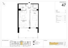 2 pokoje, mieszkanie 54,73 m², piętro 1, oferta nr A.47, Imperial SILO, Kraków, Dębniki, Ruczaj, ul. Kobierzyńska