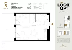 2 pokoje, mieszkanie 39,74 m², parter, oferta nr b.6, LOOK UP House, Kraków, Prądnik Biały, ul. Pękowicka