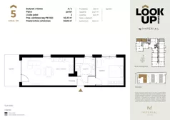 2 pokoje, mieszkanie 47,97 m², piętro 1, oferta nr a.7, LOOK UP House, Kraków, Prądnik Biały, ul. Pękowicka