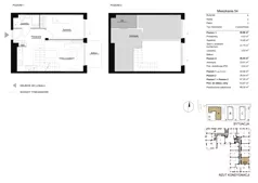 2 pokoje, mieszkanie 40,66 m², piętro 3, oferta nr a.54, LOOK UP House, Kraków, Prądnik Biały, ul. Pękowicka