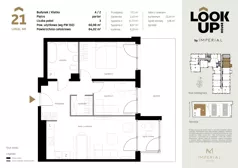 3 pokoje, mieszkanie 60,98 m², parter, oferta nr a.21, LOOK UP House, Kraków, Prądnik Biały, ul. Pękowicka