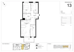 4 pokoje, mieszkanie 70,06 m², piętro 2, oferta nr A.13, Imperial SILO, Kraków, Dębniki, Ruczaj, ul. Kobierzyńska