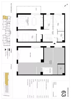 4 pokoje, mieszkanie 74,60 m², piętro 2, oferta nr A.63, Imperial SILO, Kraków, Dębniki, Ruczaj, ul. Kobierzyńska