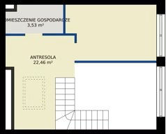 2 pokoje, mieszkanie 39,49 m², piętro 3, oferta nr b.33, LOOK UP House, Kraków, Prądnik Biały, ul. Pękowicka