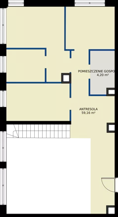 4 pokoje, mieszkanie 92,23 m², piętro 3, oferta nr c.40, LOOK UP House, Kraków, Prądnik Biały, ul. Pękowicka