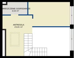 2 pokoje, mieszkanie 40,62 m², piętro 3, oferta nr c.35, LOOK UP House, Kraków, Prądnik Biały, ul. Pękowicka
