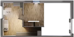 4 pokoje, mieszkanie 89,44 m², piętro 1, oferta nr 3.2, Cascada House, Rząska, ul. Piaski / Łąkowa