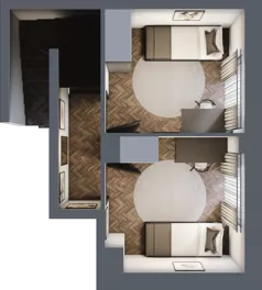4 pokoje, mieszkanie 79,29 m², parter, oferta nr 34.1, Imperial River Park, Kraków, Bronowice, Bronowice Małe, ul. Truszkowskiego